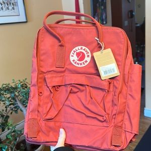 Deep Red Kanken Fjallraven Backpack - Brand New